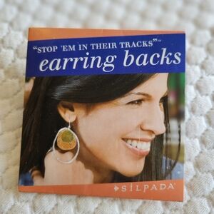 Silpada Earring Backs NWOT